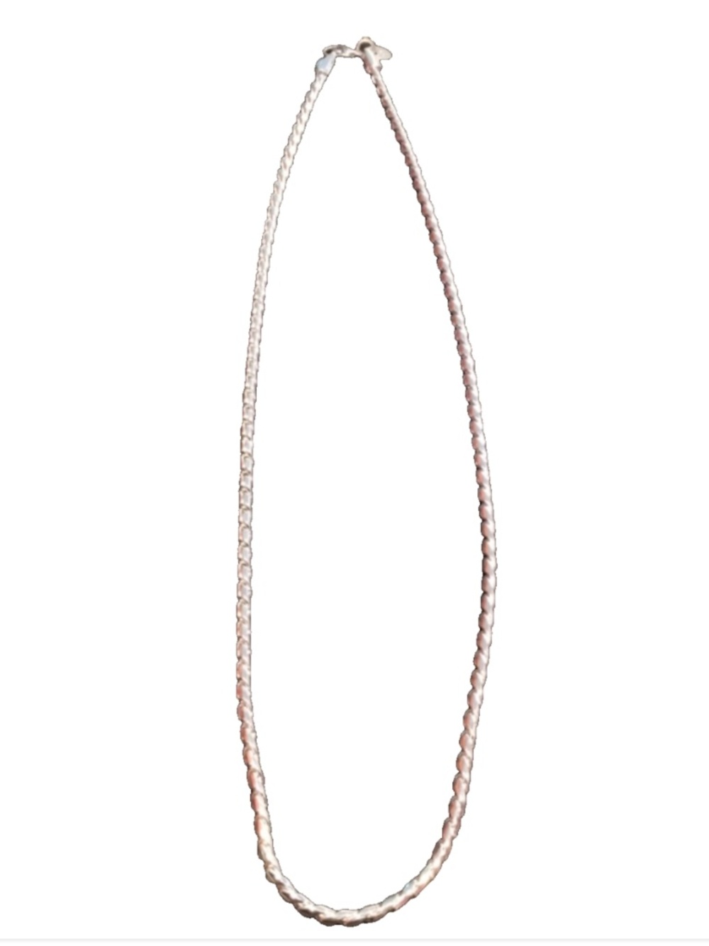 925 Sterling Silver Plated 5mm Snake Chain Necklace 20 inches NWT